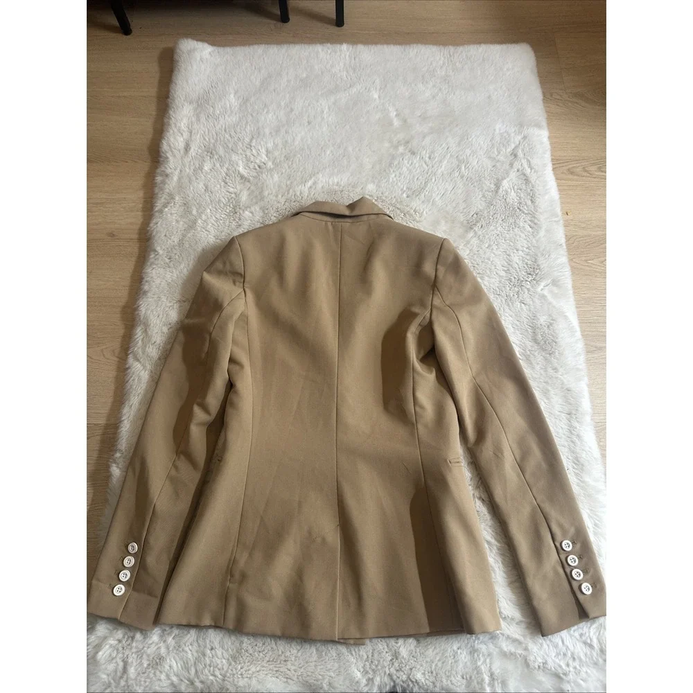 Bershka blazer brown